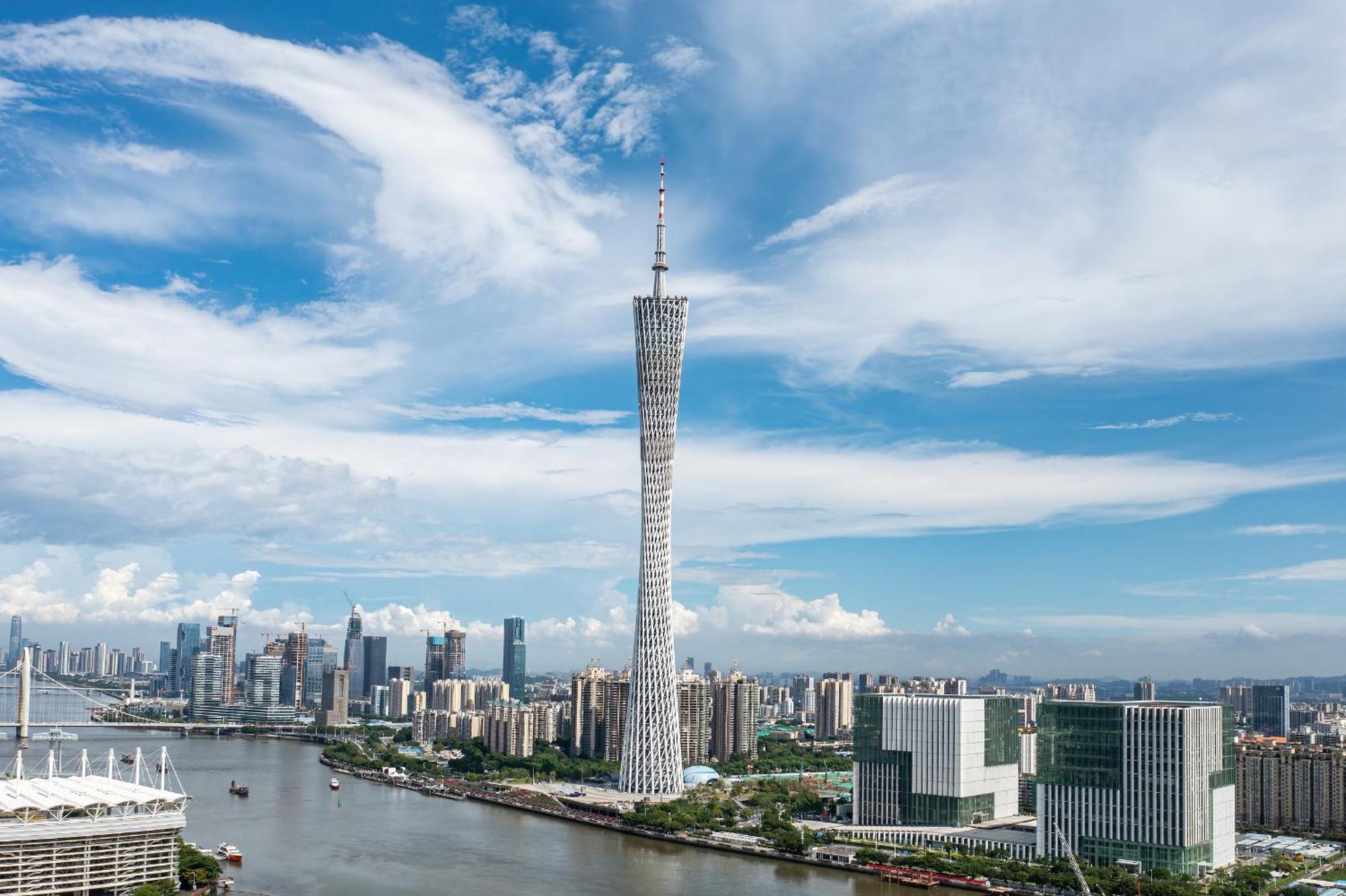 Yun Jin City View Hotel - Guangzhou Taikoo Hui Zhujiang New Town Tianhe Sports Center Екстер'єр фото