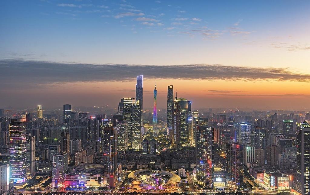 Yun Jin City View Hotel - Guangzhou Taikoo Hui Zhujiang New Town Tianhe Sports Center Екстер'єр фото